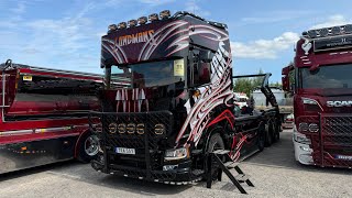 2023 Scania R560  quotScreaming Eaglequot by Lundmans [upl. by Vanderhoek495]