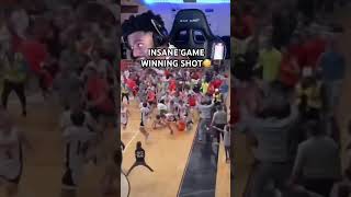 One of the most WILD game winners I have ever seen😳 viralvideo basketball basketballhighlights [upl. by Pelpel829]