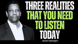 Three Realities That You Need To Listen Today  Denzel Washington Jesus Inspitation  Brain Booster [upl. by Bailar272]