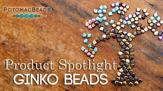 Product Spotlight  Ginko Beads from Matubo [upl. by Eliathan231]