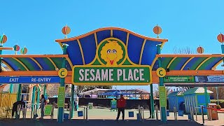 Sesame Place Philadelphia 2024 Spring Walkthrough in 4K  Langhorne PA [upl. by Ydaf660]