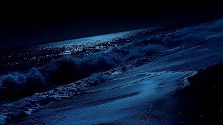 Ocean Sounds For Deep Sleep Relax With Night Ocean Waves The Silent One [upl. by Oz]