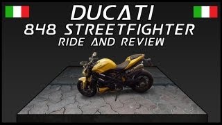 Ducati 848 Streetfighter Test amp Review [upl. by Ylrahc]