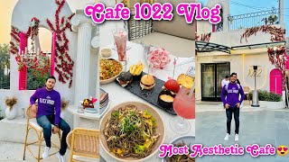 Cafe 1022 Hauz Khas Full Vlog  Most Aesthetic Cafe In Delhi  Most Instagrammable Cafe 1022 Cafe [upl. by Streeter]