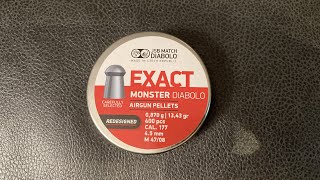 JSB EXACT MONSTER 177 CALIBER [upl. by Ahsinrev428]