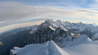 CHAMONIX 4k Cosmiques Arête October 2024 [upl. by Eemla]