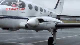 Cessna 340A II  Full Flight Outside Start Up Cabin Cockpit ATC Landing Take Off [upl. by Holbrooke]