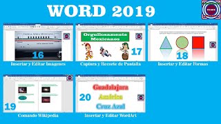 Curso de Word 2019 Videos 16 al 20 [upl. by Selena]