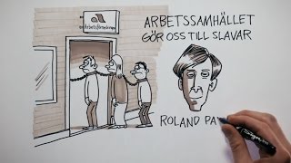 quotArbetssamhället gör oss till slavarquot  Roland Paulsen  Idévärlden på SVT [upl. by Ianthe709]