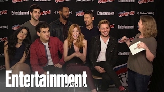 Shadowhunters Cast Talks Season 2 At NYCC 2016  Entertainment Weekly [upl. by Hart]