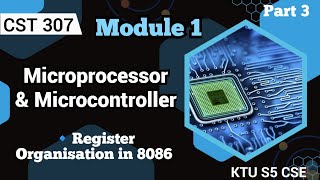 Register Organisation in 8086Module 1MicroprocessorampMicrocontrollerKTU S5 CSECST 307Part 3ktu [upl. by Gokey416]