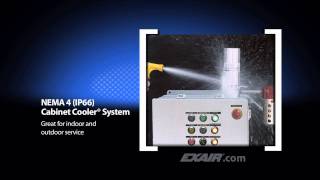 CE Compliant Cabinet Cooler Systems from EXAIR Corporation [upl. by Epillihp]