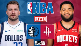 Dallas Mavericks vs Houston Rockets NBA Live Scoreboard today 2024 [upl. by Aniale381]