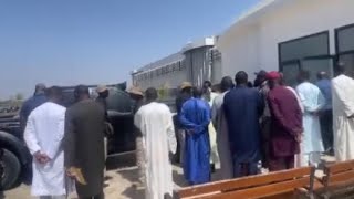 Le Président Sonko à Touba pour présenter ses condoléances suite au militant décédé par accident [upl. by Htrowslle]