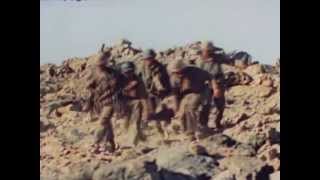 To the Shores of Iwo Jima  1945 Authentic Colour Film [upl. by Nodnarbal778]