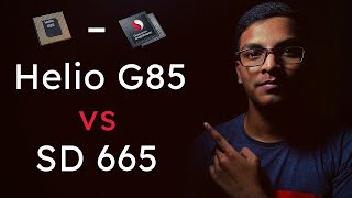 HELIO G85 VS SNAPDRAGON 665🔥 Best for PUBG 🤔 SD 665 vs G85 Hindi [upl. by Krug515]