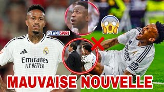 🚨EDER MILITAO 9 MOI😳RODRYGO 4 SEMAINES ❌️LUCAS VAZQUEZ 3PEP ET CITY EN CRISE [upl. by Tteirrah]