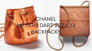 CHANEL METIERS DART COLLECTION 202223 ❤️ CHANEL BACKPACKS [upl. by Nnayar]