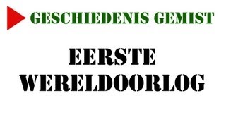 3 havovwo  Eerste Wereldoorlog MeMo 2007 H1 paragraaf 11  Geschiedenis Gemist [upl. by Radford]