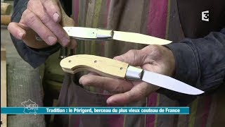 Reportage France 3  COUTEAUX du PERIGORD au MOULIN de LAPEYRE [upl. by Fiden646]