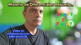 Diferenciales A y F quotMisterio resueltoquot [upl. by Nonad]