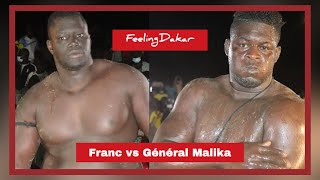 Franc vs Général Malika Arène Nationale [upl. by Adnohsar]