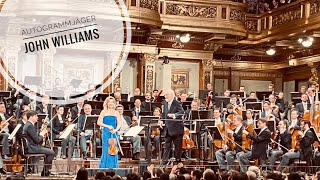 Autogrammjagd John Williams und AnneSophie Mutter Wien 2020 [upl. by Hoffert]