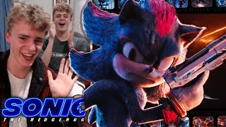 They finally did it SHADOW HAS A GUN 💥 Sonic Movie 3 Trailer 2 Reaction [upl. by Sitnalta572]