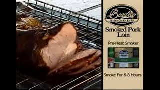 How To Make Smoked Pork Loin  Smoked Pork Loin Recipe  Bradley Smoker [upl. by Halian]