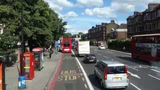 Bus Route 53 to Plumstead Station  Stagecoach Gemini 3  BU14 EFZ [upl. by Brittan]