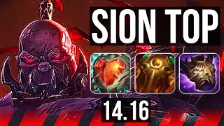 SION vs YORICK TOP  428  EUW Master  1416 [upl. by Waneta94]