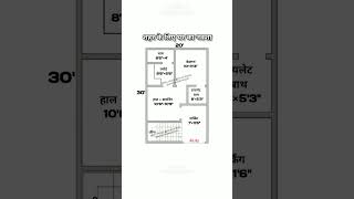 20×30 City House Plan 1BhkParking Design 20×30 Home Plan shorts houseplan homeplan trending [upl. by Xel]