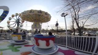 Adventureland Ride Tea Cups NEW for 2014 [upl. by Rolph]