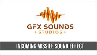 Incoming Missile Sound Effect [upl. by Nirmak]