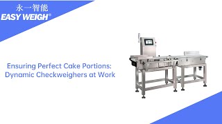 Ensuring Perfect Cake Portions Dynamic Checkweighers at Work [upl. by Introk]