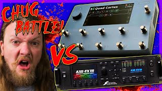 Kemper vs Axe fx 3 vs Neural DSP Quad Cortex [upl. by Kung]