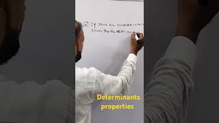 Determinants properties [upl. by Mcdowell]