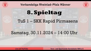 8 Spieltag  Verbandsliga Männer [upl. by Annaes]