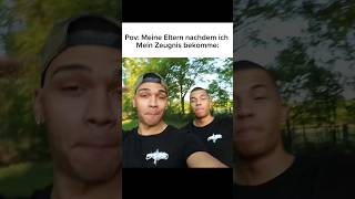 Meine Eltern nach den Zeugnissen😂prankbros kelvinundmarvin marvfit kelvinfiti [upl. by Vanya]