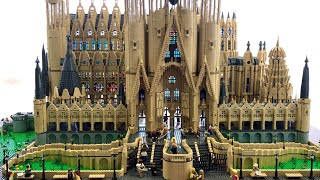 LEGO La Sagrada Familia MOC [upl. by Ordnaxela]