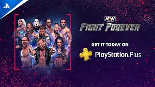 AEW Fight Forever  PlayStation Plus Trailer  PS5 amp PS4 Games [upl. by Novat]