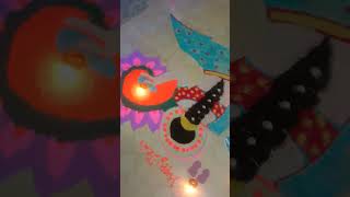 song a beautifyl rangoli by Pihu Sharma and Happy Diwali to all of you with a lot of love🤩🎉✨🎁🎁 [upl. by Asillim]