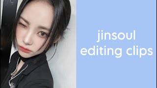 jinsoul editing clips [upl. by Riesman350]