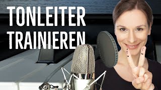 Tonleiter singen  2 EFFEKTIVE Gesangsübungen zum Mitsingen  singdude [upl. by Nottus]