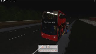 N26 Lea Interchange Bus Garage To Chingford Station On London amp East Bus Simulator [upl. by Drageruaeb]