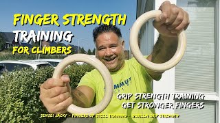 Finger Strength Training For Climbers  Strong Grip  Grijpkracht Training Voor Klimmers  Barefoot [upl. by Conny619]