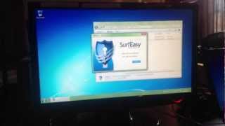 How To Video Launching the SurfEasy Private Browser [upl. by Salsbury799]