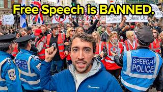 England Where quotFree Speechquot is ILLEGAL [upl. by Nerine424]