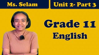 Grade 11 English unit 2 Part 3 Defining and Non defining clauses Practice amp Sample questions  UEE [upl. by Ecadnac]