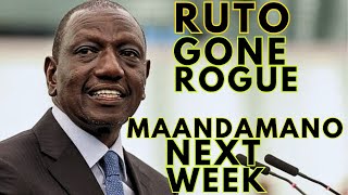 Breaking News Railas Maandamano Call vs Ruto Gone Rogue And Dictatorial Arrest Osoro [upl. by Nadroj]